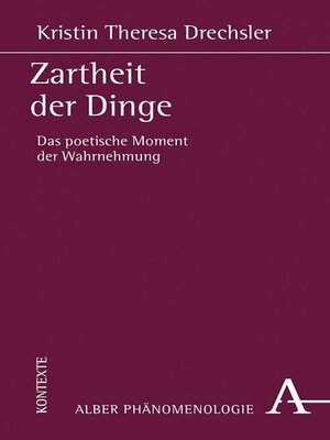 cover image of Zartheit der Dinge